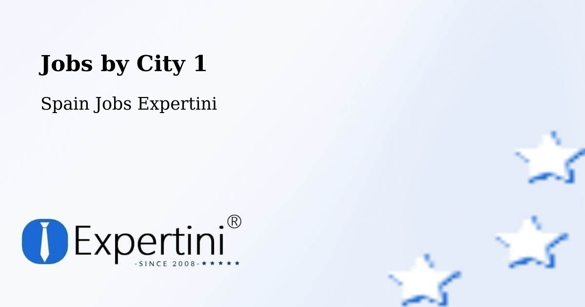 City Jobs in Spain - Expertini